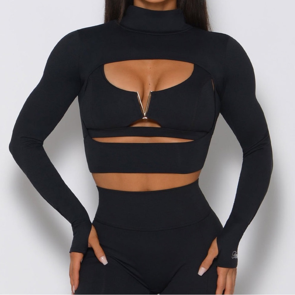 Bombshell Sportswear Black Combover Small